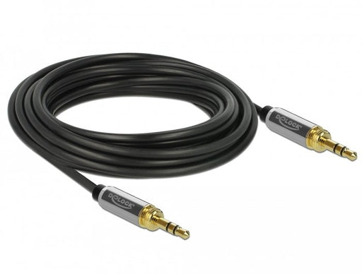 EAN 4043619857883 - DeLOCK 85788 cable de audio 5 m 3,5mm Negro, Gris imagen 1
