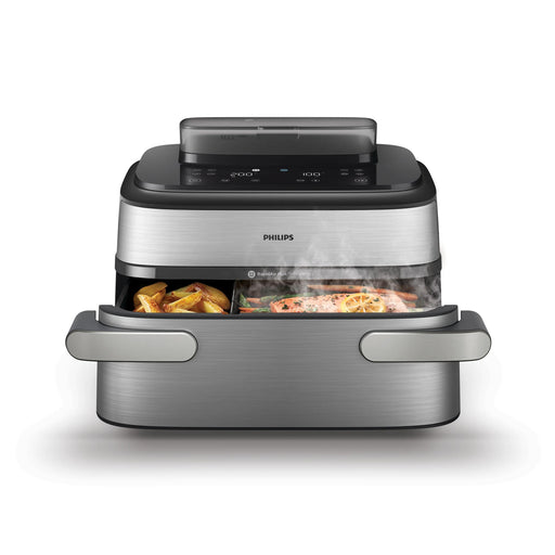 EAN 8720389077661 - Philips 5000 series NA565/02 freidora Doble 9,5 L Independiente 2750 W Freidora de aire caliente Negro, P imagen 1