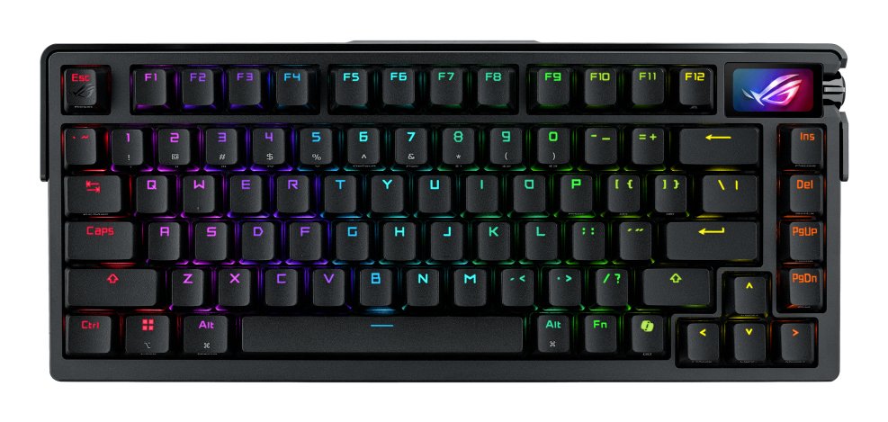 EAN 4711387599280 - ASUS ROG Azoth Extreme teclado Juego USB + RF Wireless + Bluetooth QWERTZ Francés Negro imagen 6
