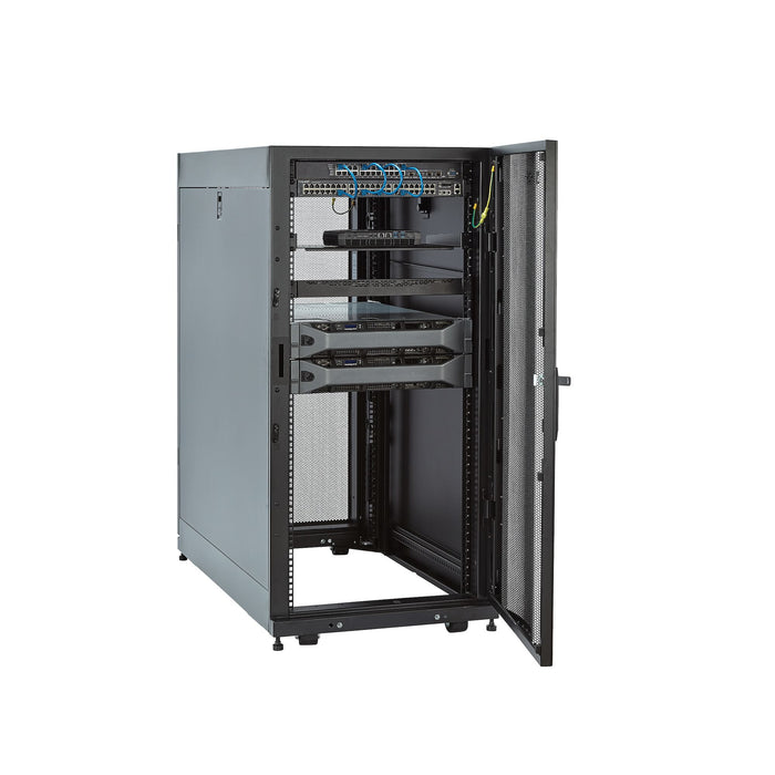 EAN 65030870283 - StarTech.com RK2537BKM armario rack Rack o bastidor independiente Negro imagen 3