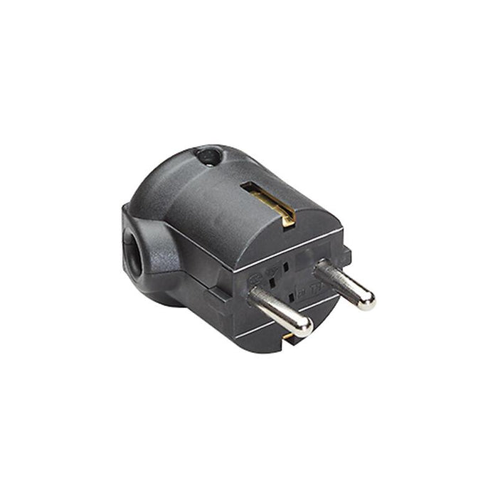 Bachmann Clavija Schuko Negro Resistente A Roturas Montable Ip 20 Winkel