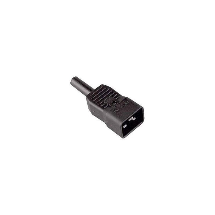 Bachmann Conector Iec Iec320 C20 16a 250vac Negro Conexión Atornillada
