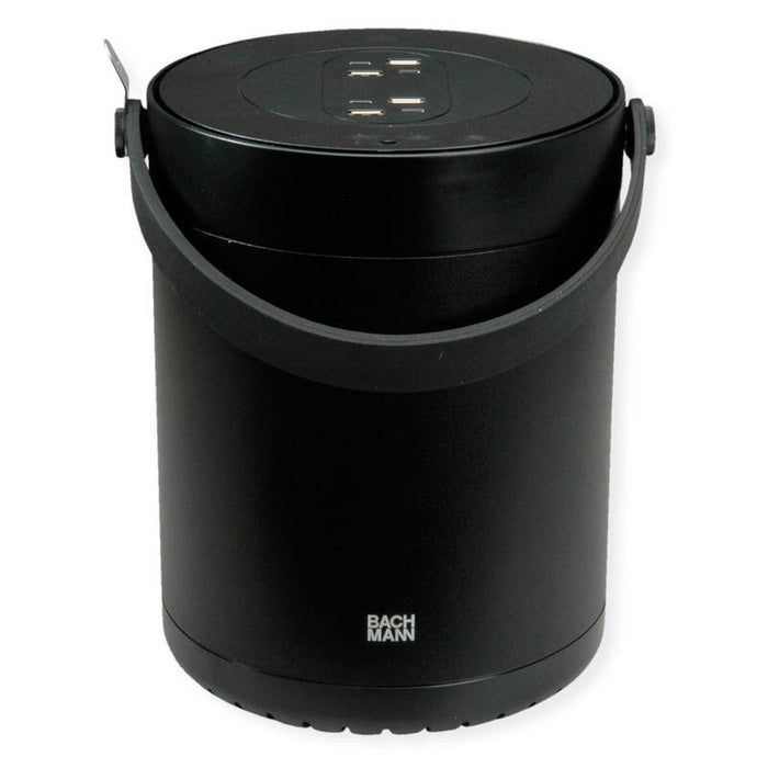 Bachmann Mov:E Power Unit 4x Charger Usb-A C, 220w, Mit Security Lock Adapter, Schwarz