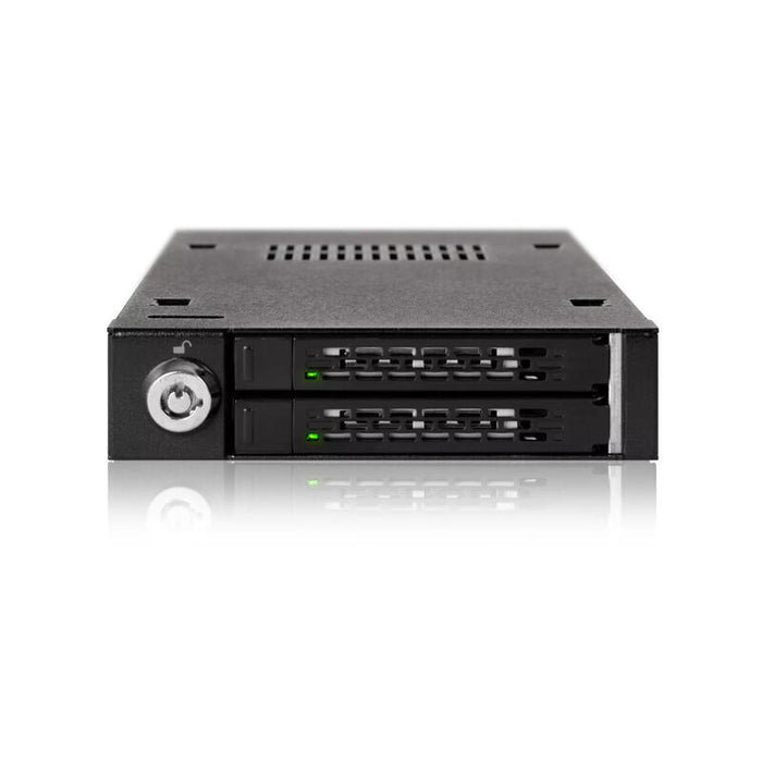 Backplane Icydock 2x6,3cm Satai-Iii In 1x3,5" Hdd/Ssd Sw