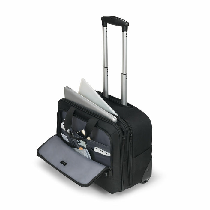 EAN 7640239421202 - DICOTA D32043-RPET maletines para portátil 43,9 cm (17.3") Maletín con ruedas Negro imagen 5