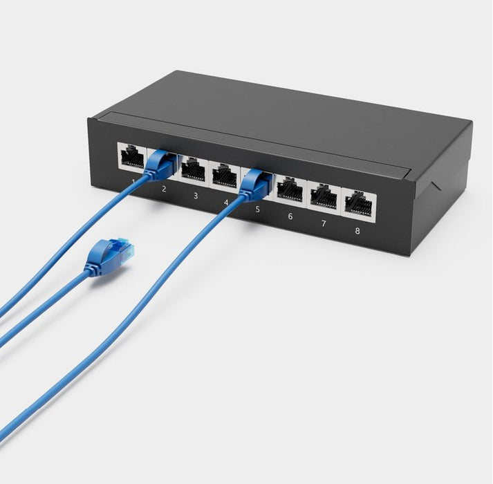EAN 4017538083197 - shiverpeaks BS08-22051 cable de red Azul 5 m Cat6 U/UTP (UTP) Alrededor imagen 3