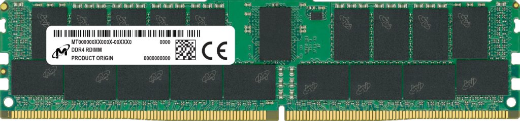 EAN 0649528928542 - Micron MTA18ASF4G72PZ-3G2R módulo de memoria 32 GB 1 x 32 GB DDR4 288-pin DIMM ECC imagen 1