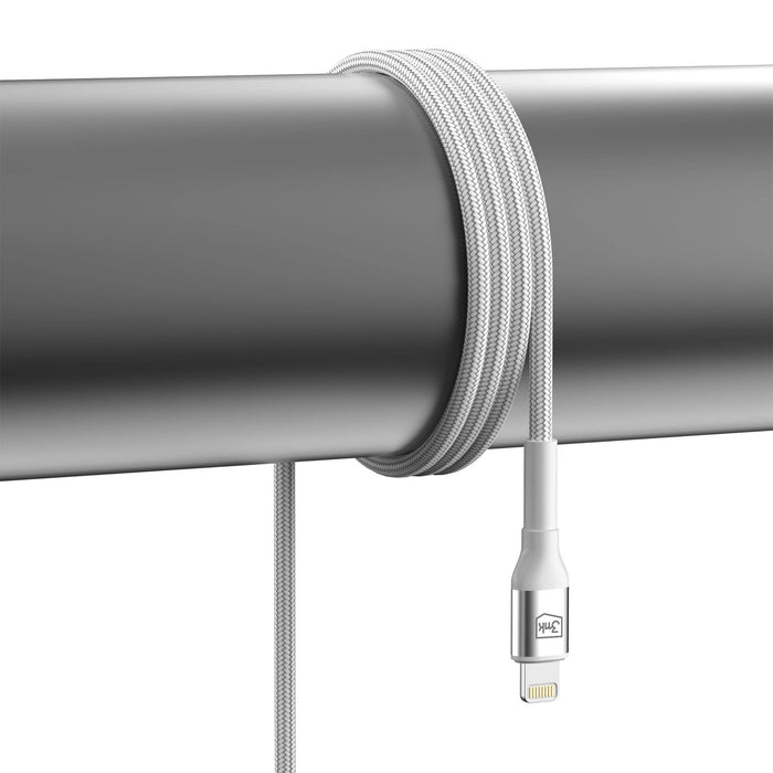 EAN 5903108680325 - 3MK 5903108680325 cable de conector Lightning 1 m Blanco imagen 9
