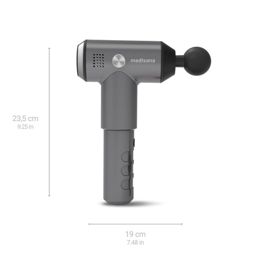 EAN 4015588889851 - Medisana MG 500 masajeador Universal Negro, Gris imagen 2