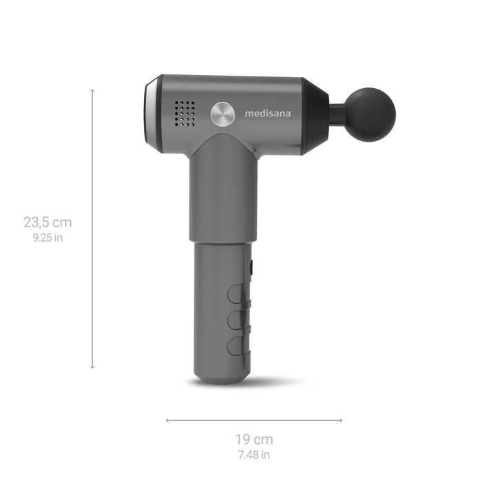 EAN 4015588889851 - Medisana MG 500 masajeador Universal Negro, Gris imagen 2