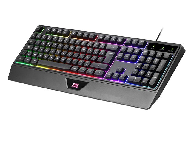 EAN 8435693105770 - Mars Gaming MCP124 teclado Ratón incluido Juego USB QWERTY imagen 3