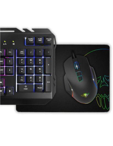 EAN 3700104445741 - Spirit of Gamer PRO MK5 teclado Ratón incluido Juego USB AZERTY Francés Negro imagen 3