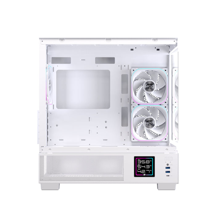 EAN 6977277360073 - Einarex EXCS-SM-51DR-W carcasa de ordenador Micro Torre Blanco imagen 5