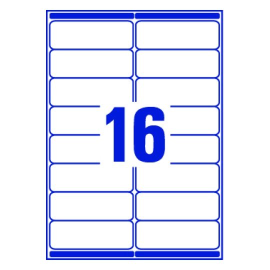 EAN 5014702086625 - Avery L7162-15 etiqueta para dirección Etiqueta autoadhesiva Blanco imagen 2