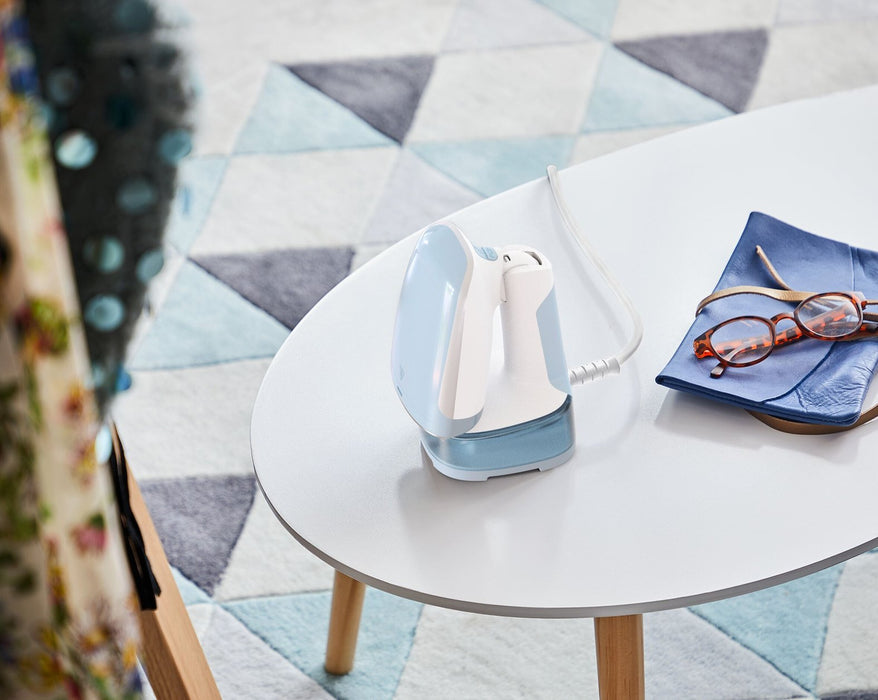 EAN 3121040087763 - Tefal Access Steam Pocket DT3041 Vaporizador manual de prendas 1300 W Azul, Blanco imagen 3