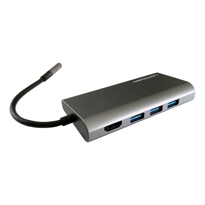 EAN 4260070129896 - LC-Power LC-HUB-C-MULTI-5 base para portátil y replicador de puertos Alámbrico USB 3.2 Gen 1 (3.1 Gen 1)  imagen 1