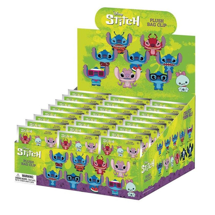 Bag Clip De Peluche Stitch
