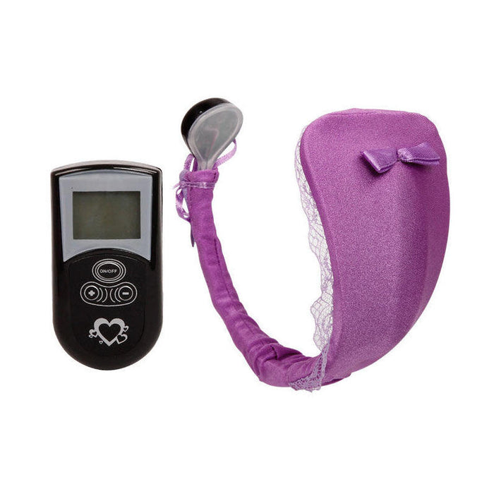 Baile - Tanga Con Vibrador Con Control Remoto Lila