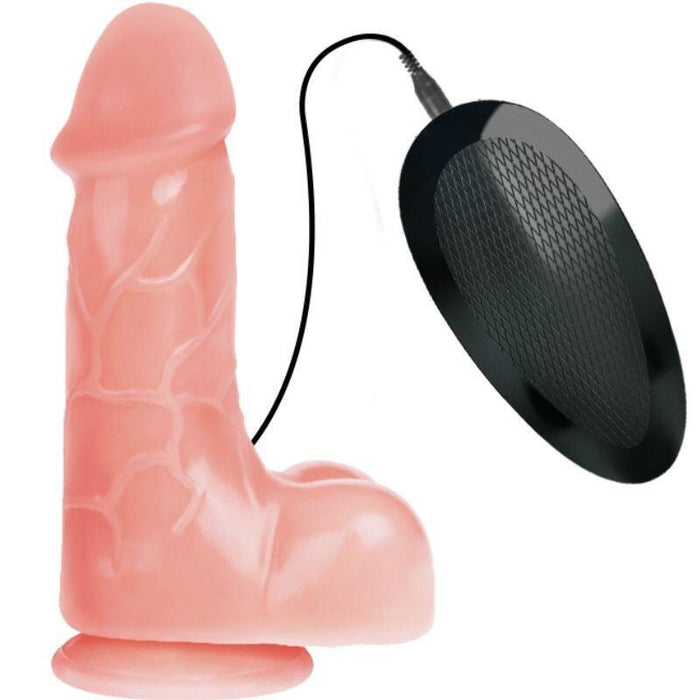 Baile - Vibrador Realístico Bárbara Natural 21 Cm