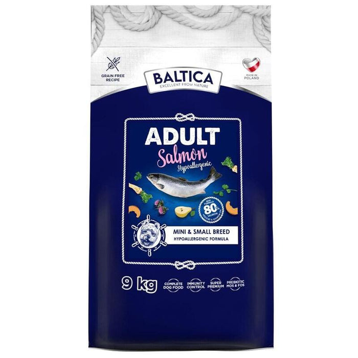 Baltica Excellent Adult Salmon Hypoallergenic Xs / S 9kg