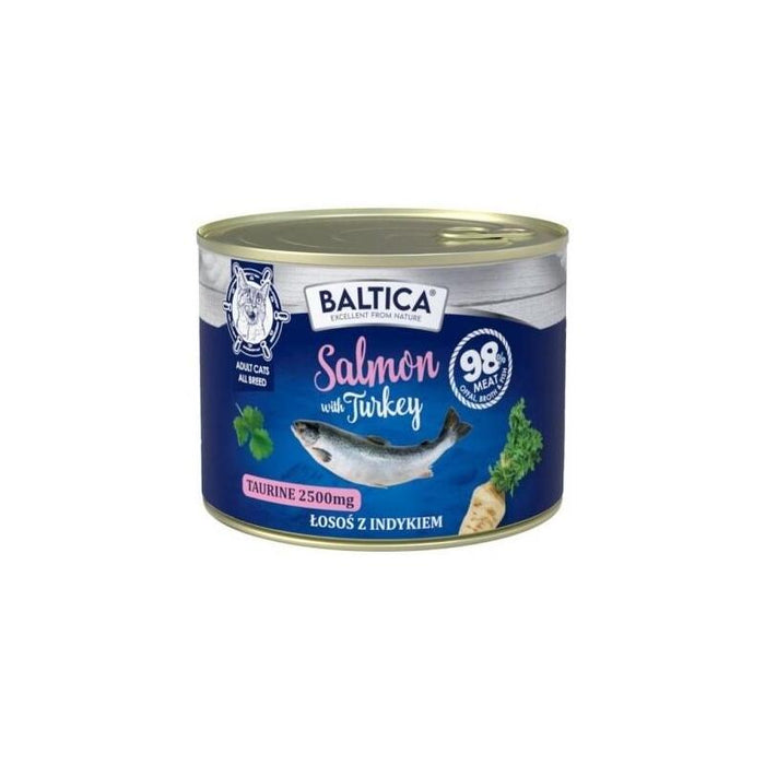 Baltica Excellent Karma Mokra Kot Salmon With Turkey  185g