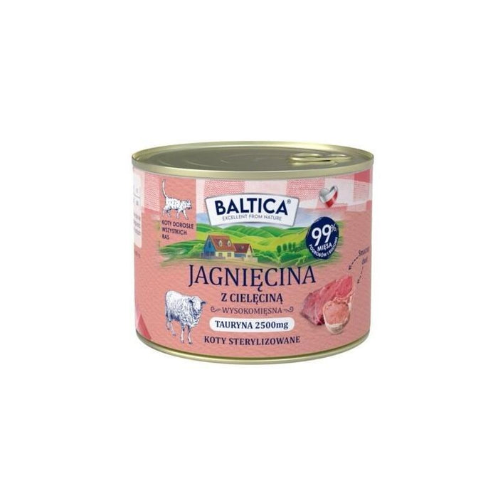 Baltica Smaki Regionów Lamb With Veal - Comida Húmeda Para Gatos - 185g