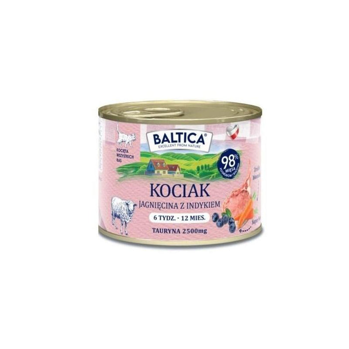 Baltica Smaki Regionów Kitten Lamb With Turkey - Comida Húmeda Para Gatos - 185g
