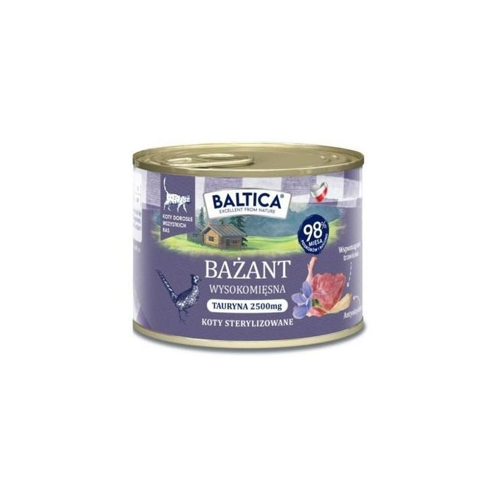 Baltica Smaki Regionów Pheasant - Comida Húmeda Para Gatos - 185g