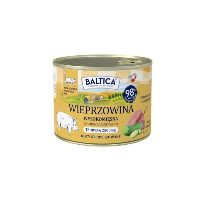 Baltica Smaki Regionów Pork - Comida Húmeda Para Gatos - 185g