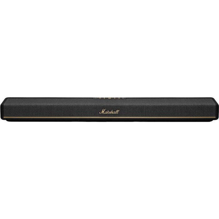 Barra De Sonido Marshall Heston 60 Wifi Bluetooth Admite La Ampliación Del Subwoofer 56w Dolby Atmos Negro