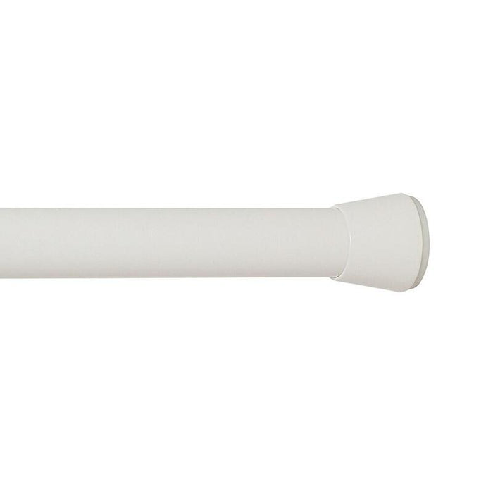 Barra Extensible Multiuso A Presión Sin Taladro, Blanca, Ø2,8 - 2,5 X 120 - 210 Cm