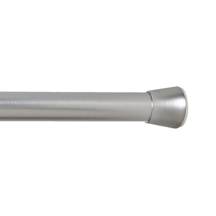 Barra Extensible Multiuso A Presión Sin Taladro, Plata, Ø2,8 - 2,5 X 120 - 210 Cm