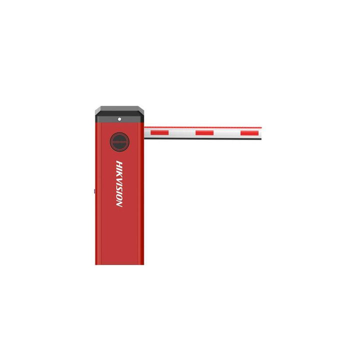 Barrier Gates With Strip  Light Pole And Arrow