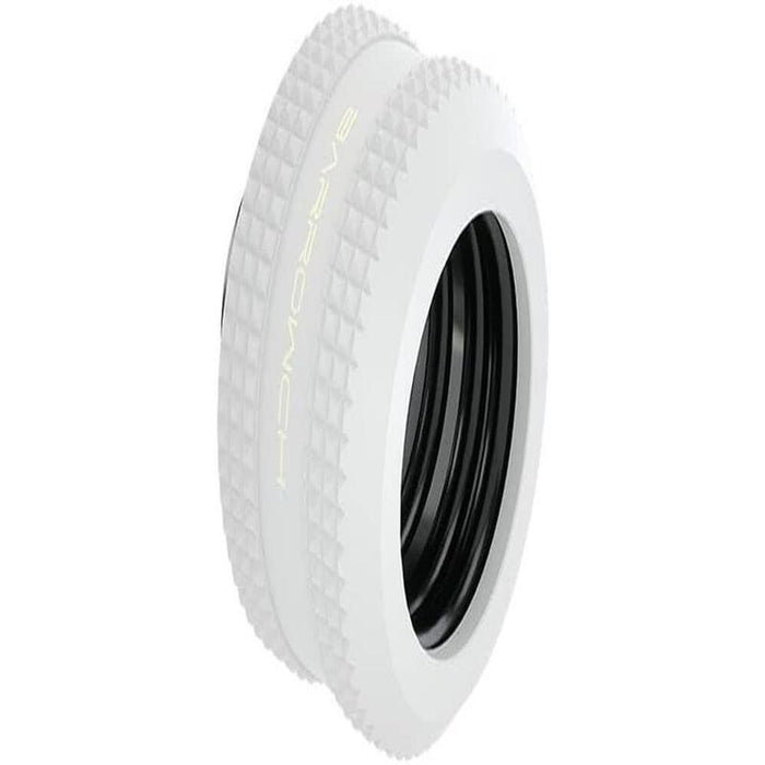 Barrow Hardtube Fitting 14mm, G1 4-Pulgadas Conexión - Blanco