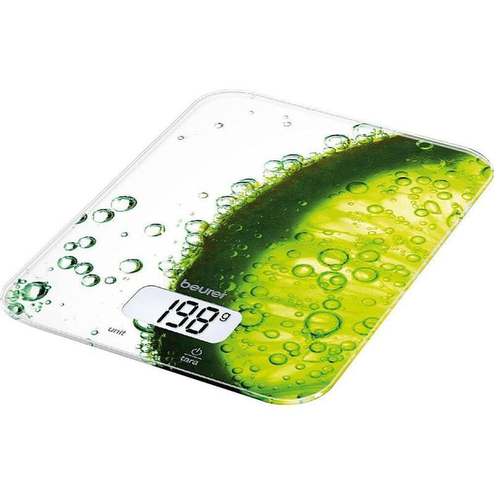 Báscula De Cocina Beurer Ks 19 Fresh (Blanco/Verde) 704.06