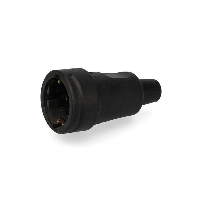Base Aérea T/Tl Goma Maciza, Negra, Retractilada