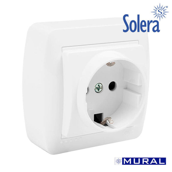 Base Bipolar Con T/Tl 74x72x28mm S. Mural Solera Mur60u