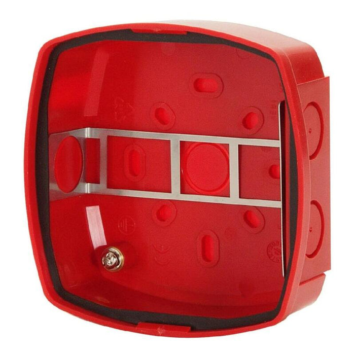 Base De Montaje Roja Para Dispositivos Iq8alarm+. Proporciona Índice De Protección Ip65