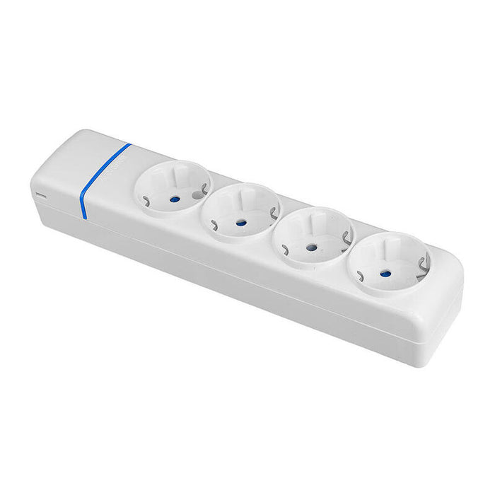 Base Múltiple De 4 Tomas 2p+T, 16a 250v 8004p Solera