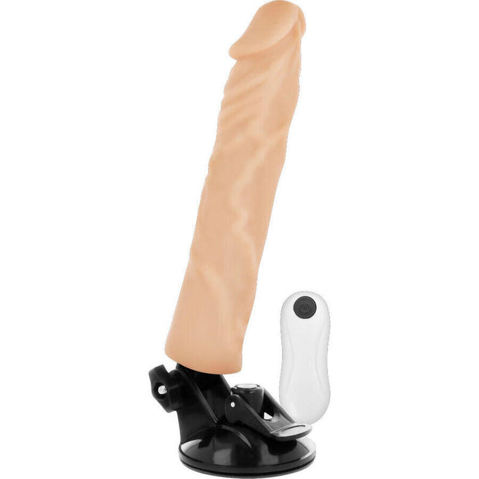 Basecock - Vibrador Realistico Control Remoto Natural 21 Cm -O- 4 Cm
