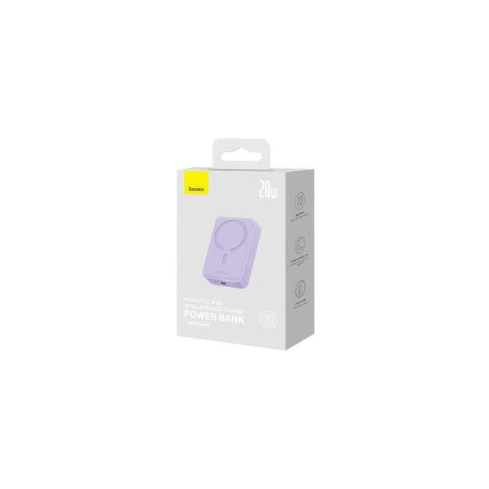 Baseus Magnetic Mini 20000 Mah 20w Magsafe (Fioletowy)