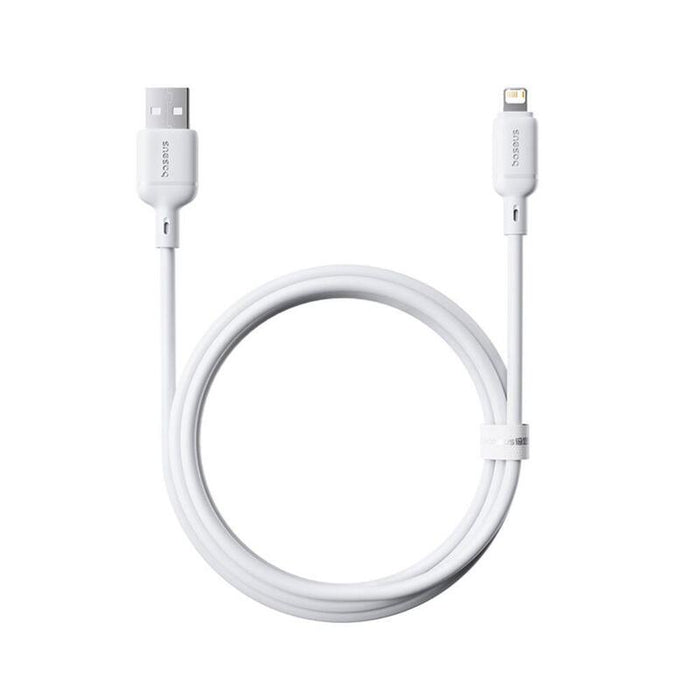 Baseus Silky Series Ladekabel Usb Auf Ip 2.4a 1m Weiss