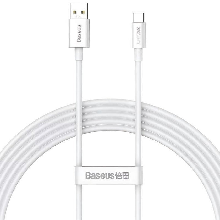 Baseus Superior Series Blanco - Cable Usb-A A Tipo C 2m