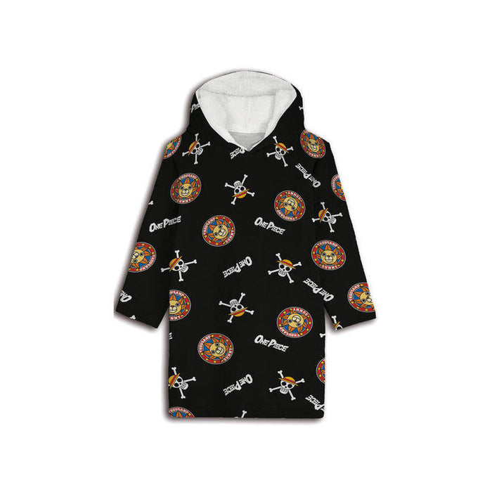 Bata Sudadera Oversize One Piece Coral Infantil