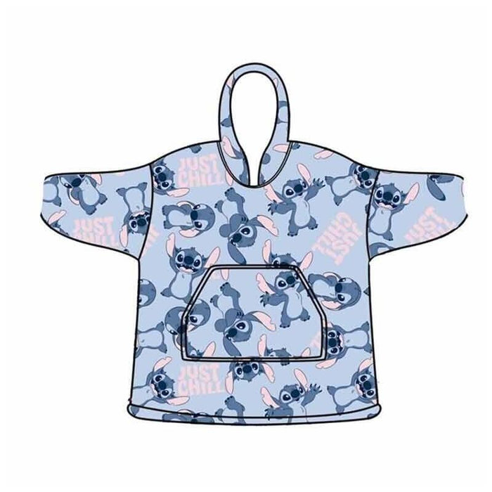 Bata Sudadera Oversize Stitch Disney Adulto