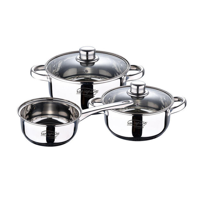 Bateria 5 Unid. Acero Inox Ind Cassel Sg8171 San Ignacio
