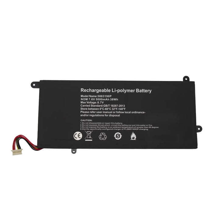 Bateria 5883190P Para Portatil Vastking S133 K149U K136T K157