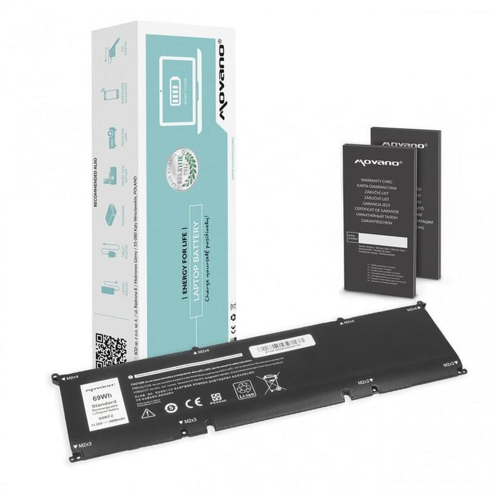 Bateria 69kf2 Do Dell Alienware M17 M15 R3 R4 Precision 5550 Xps 9500 9510 - 6000 Mah (69 Wh)