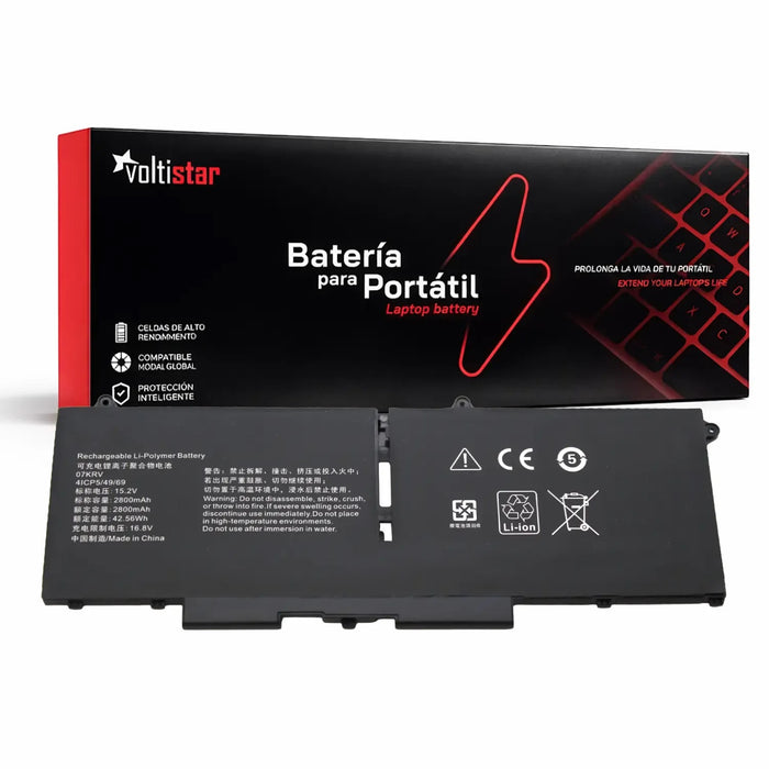 Batería Para Portátil 8Wrcr 01Vx5 8H6Wd Fk0Vr 404T8