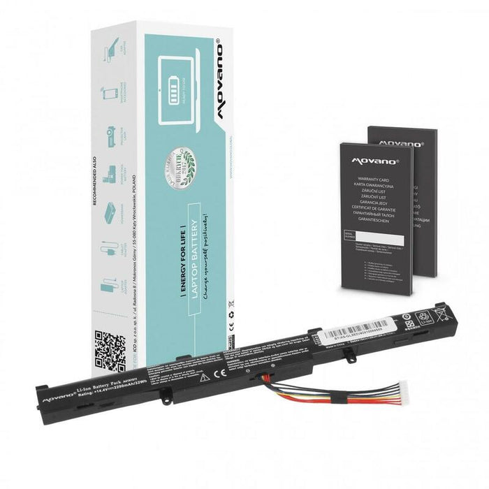 Batería A41n1611 Para Asus Rog Gl553 Gl553vw Gl553vd Gl553ve Gl753v - 2200 Mah (32 Wh)